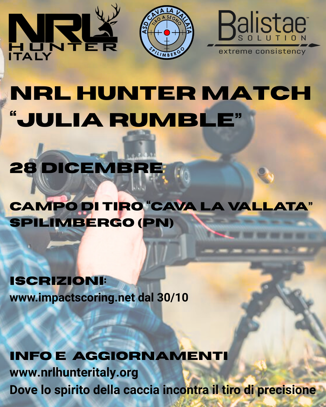NRL HUNTER ITALY "JULIA RUMBLE" 28 DICEMBRE 2025