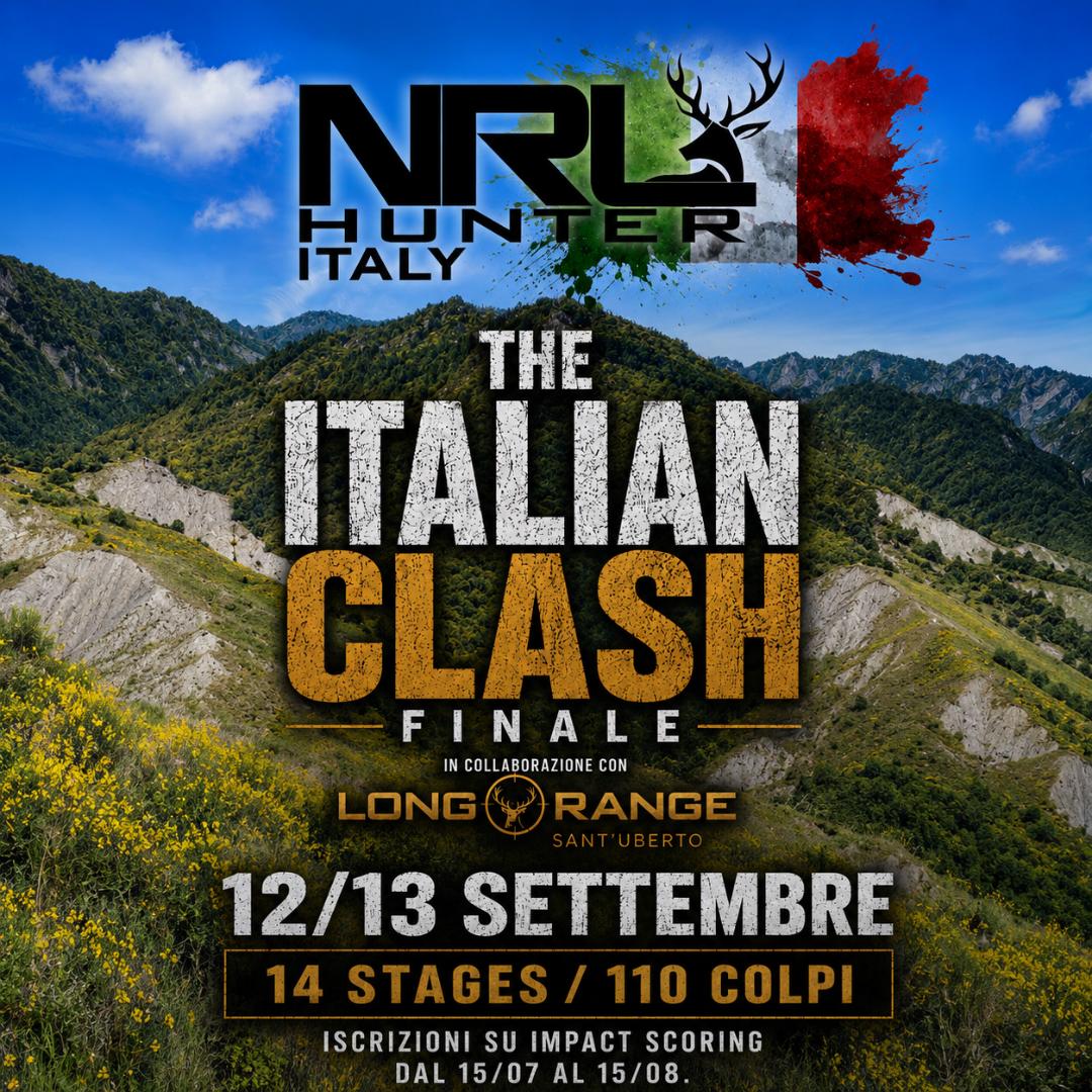 NRL HUNTER ITALY KING OF THE RIDGE-REDEMPTION May 16-17, 2026